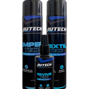 Kit de limpeza interna automotiva para tecido
